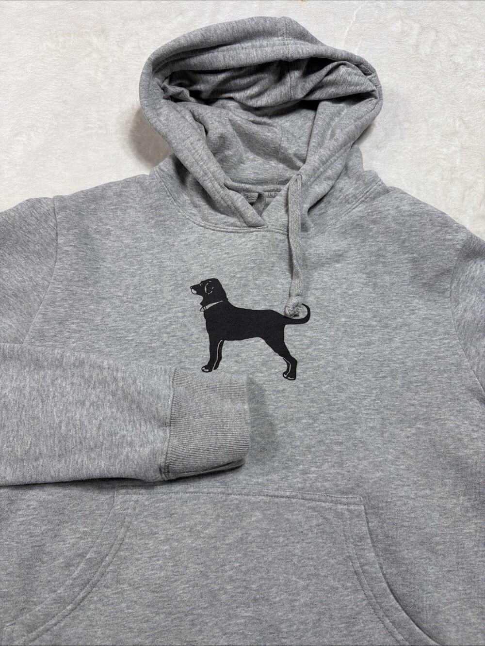 The Black Dog Legacy Collection Cotton Blend Graphic Pullover Hoodie So Med